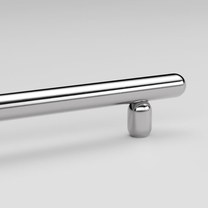 Detail1 Iver Puerto 256mm Cabinet Pull Handle Polished Chrome 24054 - The Blue Space