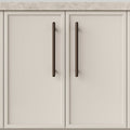 Hero Iver Puerto 256mm Cabinet Pull Handle Signature Brass 24052 - The Blue Space
