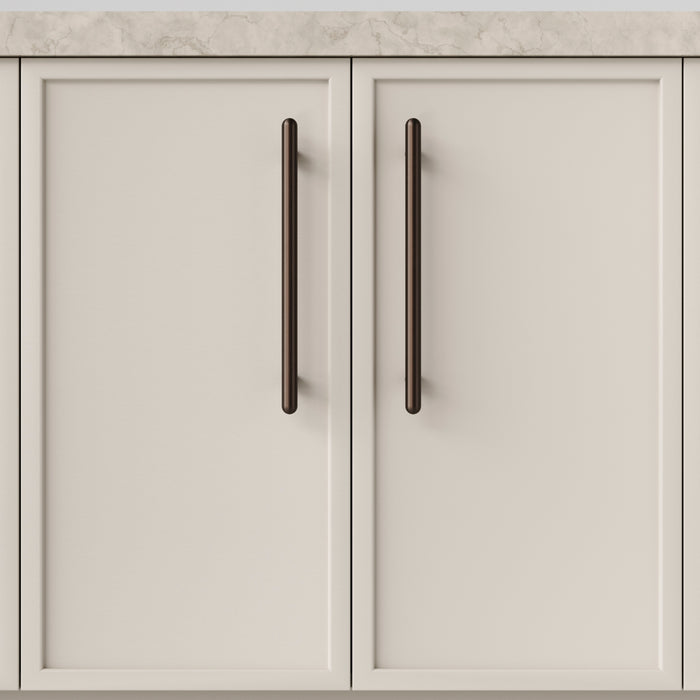 Hero Iver Puerto 256mm Cabinet Pull Handle Signature Brass 24052 - The Blue Space