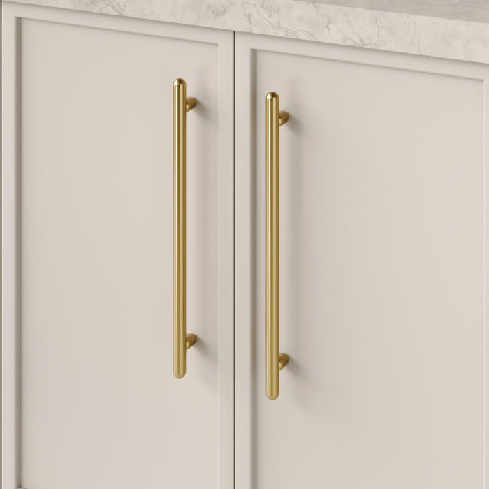 Detail1 Iver Puerto 320mm Cabinet Pull Handle Brushed Gold PVD 24060 - The Blue Space