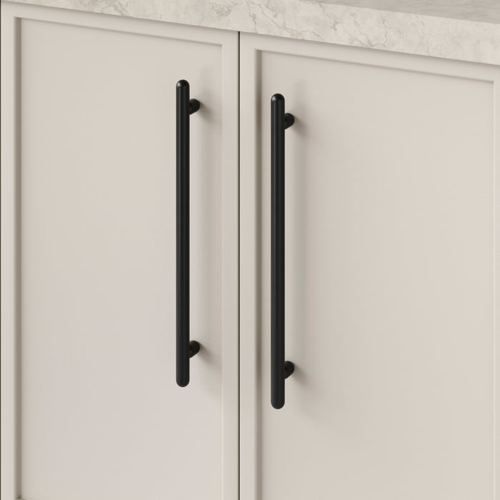 Detail1 Iver Puerto 320mm Cabinet Pull Handle Matte Black 24063 - The Blue Space