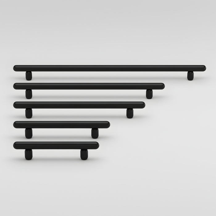 All Size Iver Puerto 320mm Cabinet Pull Handle Matte Black 24063 - The Blue Space
