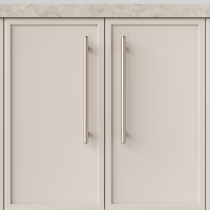 Hero Iver Puerto 320mm Cabinet Pull Handle Satin Nickel 24065 - The Blue Space