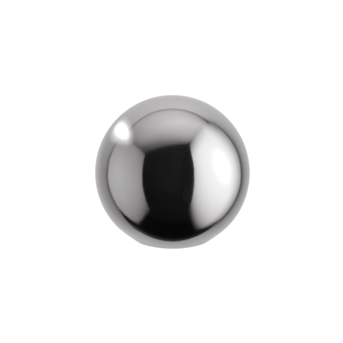 Single Iver Puerto 32mm Cabinet Knob Polished Chrome 24084 - The Blue Space