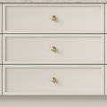 Iver Puerto 38mm Cabinet Knob Brushed Gold PVD 24090 - The Blue Space