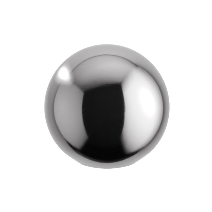 Single Iver Puerto 38mm Cabinet Knob Polished Chrome 24094 - The Blue Space