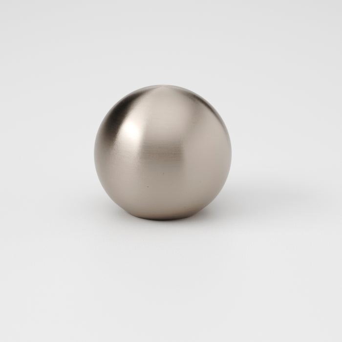 Detail Iver Puerto 38mm Cabinet Knob Satin Nickel 24095 - The Blue Space