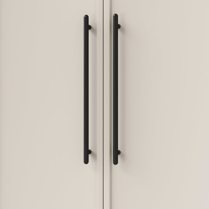Hero Iver Puerto 450mm Cabinet Pull Handle Matte Black 24073 - The Blue Space