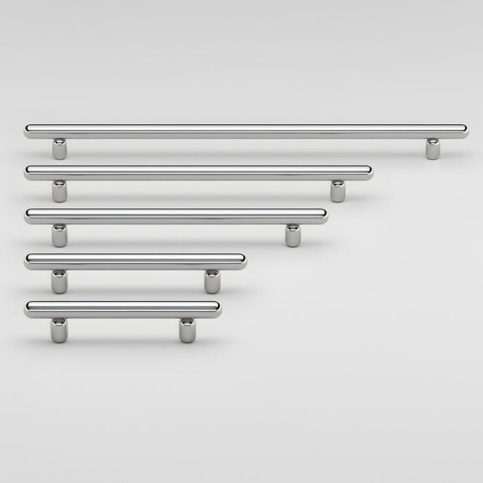 All Size Iver Puerto 450mm Cabinet Pull Handle Polished Chrome 24074 - The Blue Space