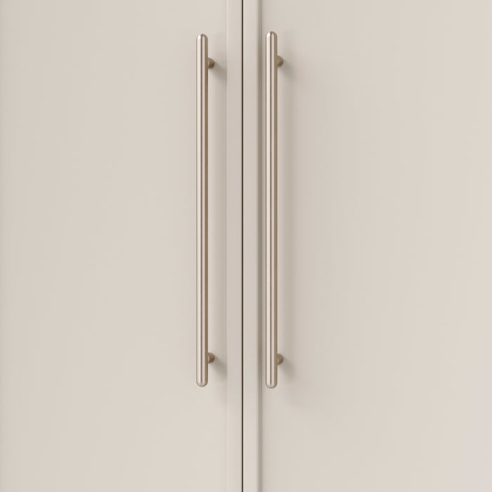 Hero Iver Puerto 450mm Cabinet Pull Handle Satin Nickel 24075 - The Blue Space