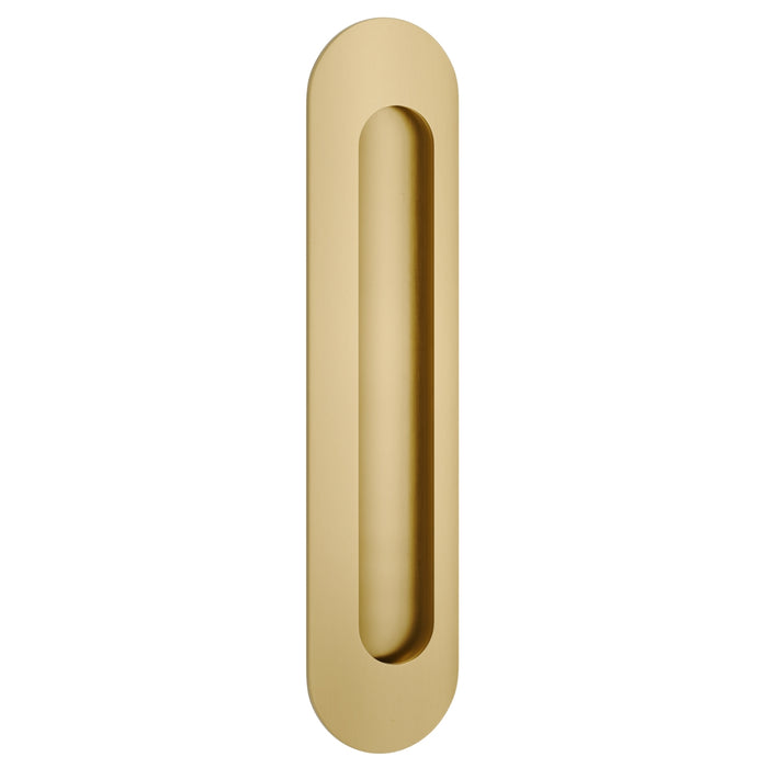 Iver Puerto Flush Pull Brushed Gold PVD 24160 - The Blue Space