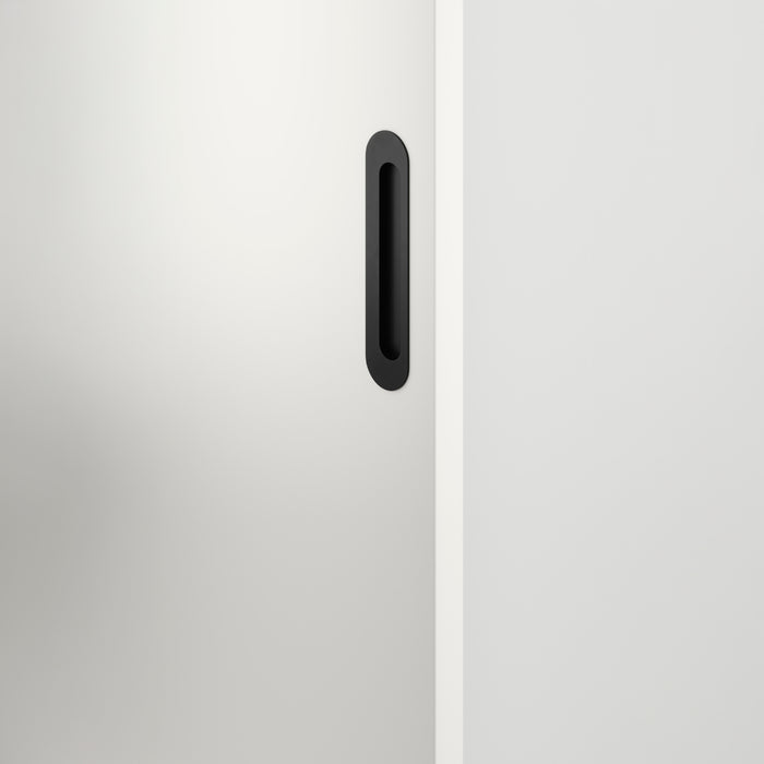 Lifestyle Iver Puerto Flush Pull Matte Black 24163 - The Blue Space