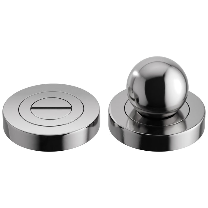 Iver Puerto Privacy Turn Round Polished Chrome 24144 - The Blue Space