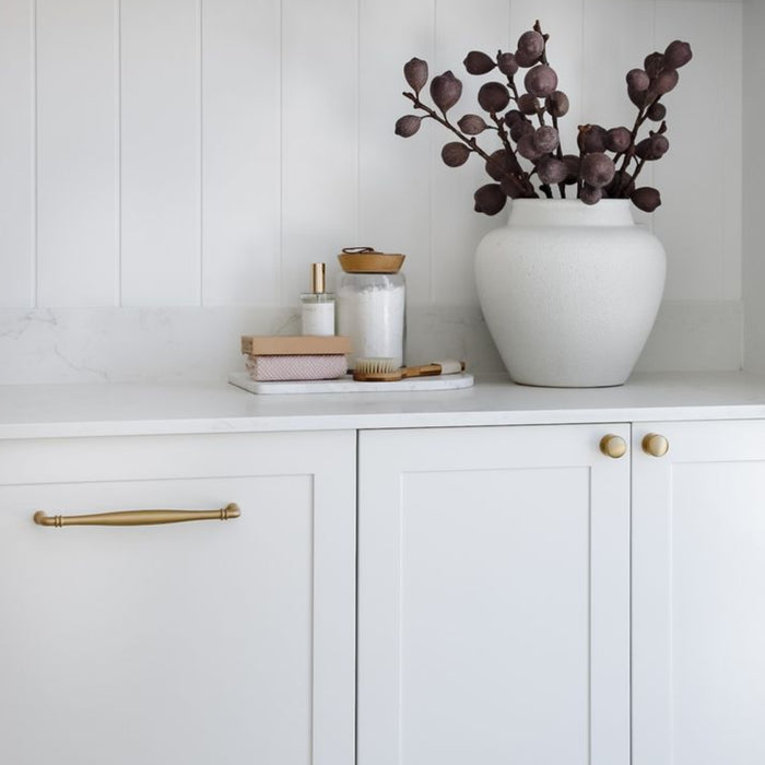 Project Image Iver Sarlat 320mm Cabinet Pull Handle Brushed Brass 21096 - The Blue Space