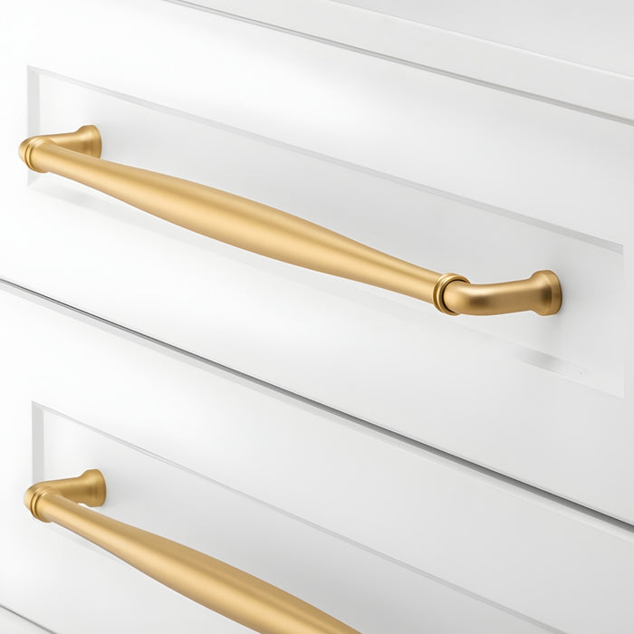 Lifestyle1 Iver Sarlat 450mm Cabinet Pull Handle Brushed Brass 21106 - The Blue Space
