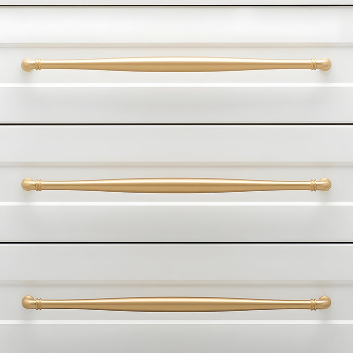 Lifestyle2 Iver Sarlat 450mm Cabinet Pull Handle Brushed Brass 21106 - The Blue Space