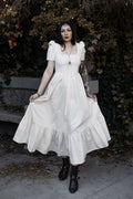 white ghostly dress