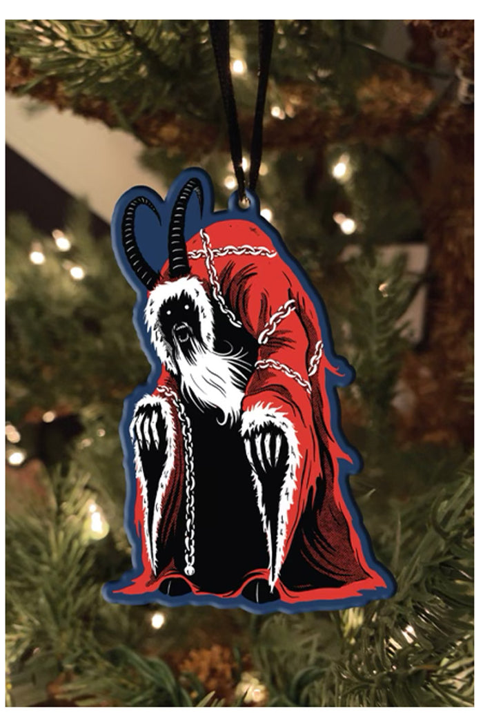 Krampus Metal Ornament