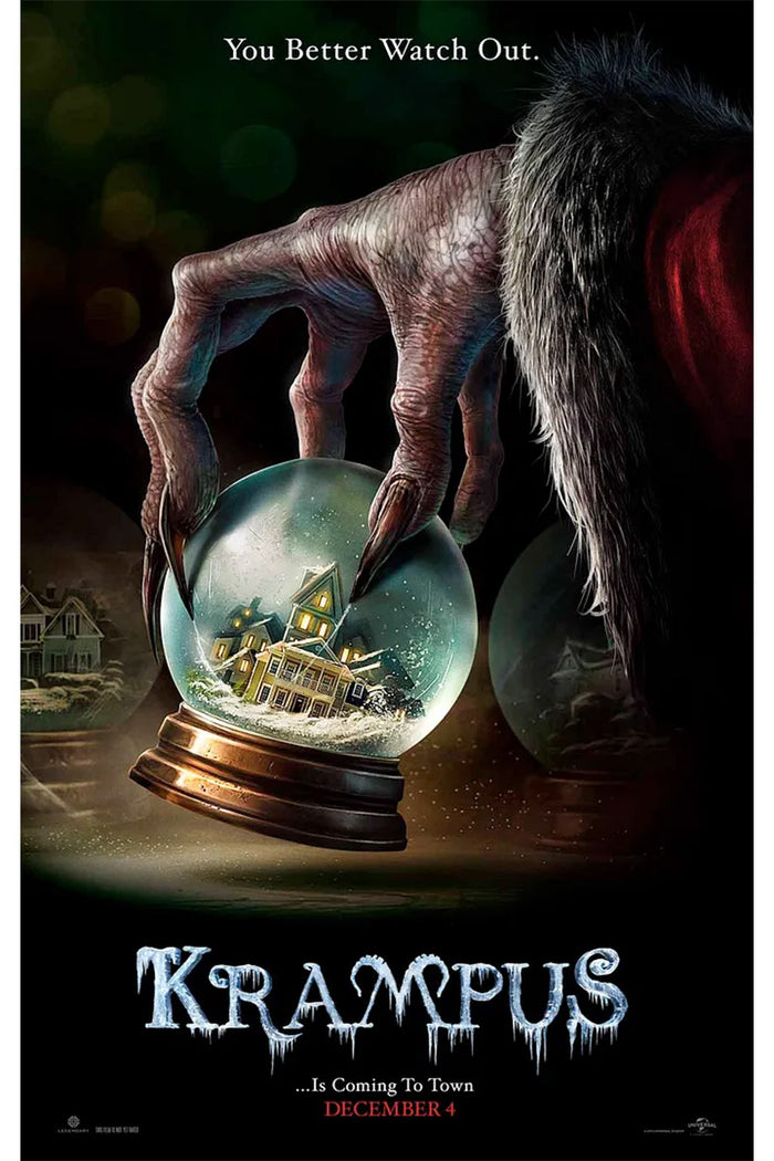 Krampus Metal Ornament