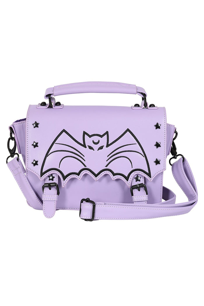 kawaii goth pastel goth bat purse