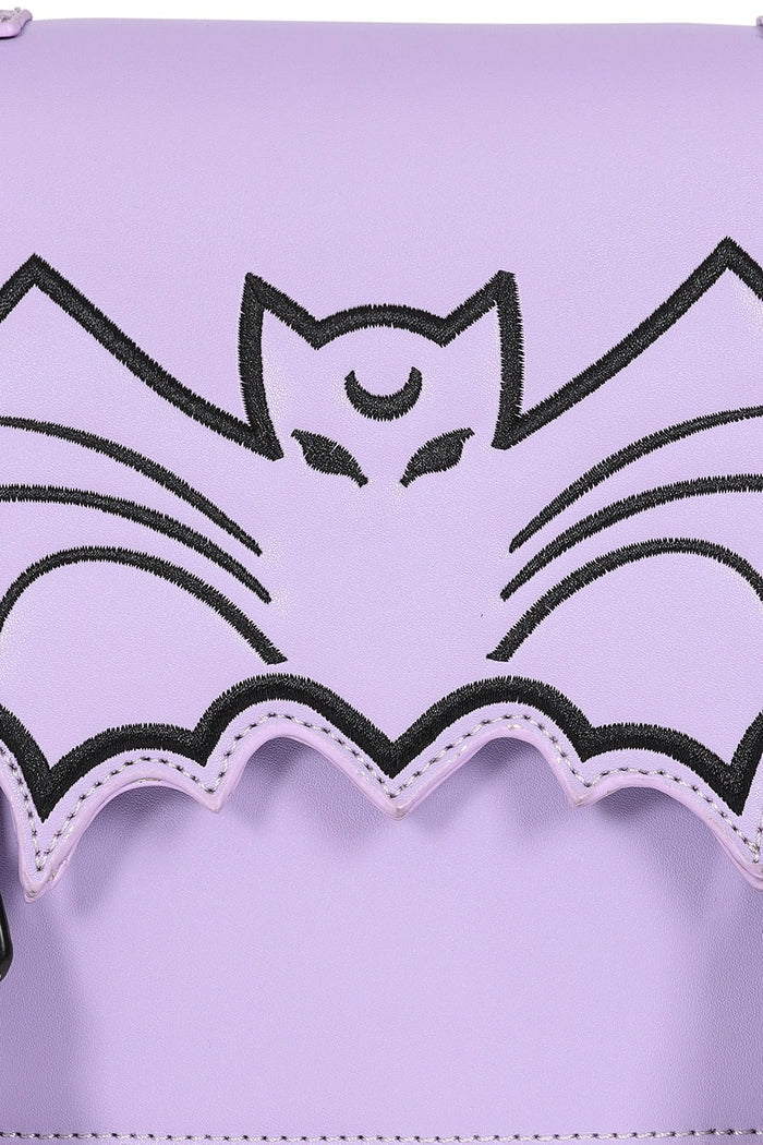 kawaii pastel goth bat purse