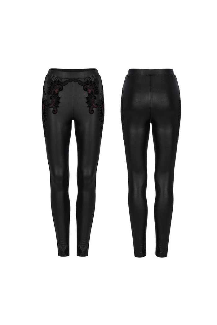 Liquid Lace Wet Look Leggings