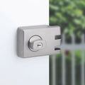 Lifestyle Lockwood 355 Double Cylinder Deadlock Satin Chrome Pearl 355-NSPDP - The Blue Space