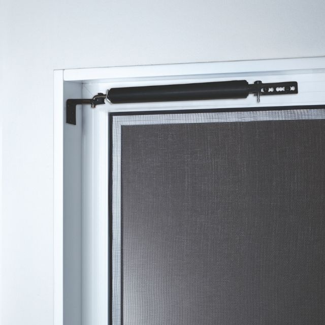 Lifestyle Lockwood Hydraulic Screen Door Closer Black 404BLK - The Blue Space