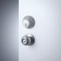 Lifestyle Lockwood Symmetry 7107 Double Cylinder Deadbolt Satin Stainless Steel 7107SSSDP - The Blue Space