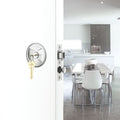 Lifestyle Lockwood Symmetry Round Cavity Sliding Door Entrance Set Satin Pearl Dp 7444SPDP - The Blue Space