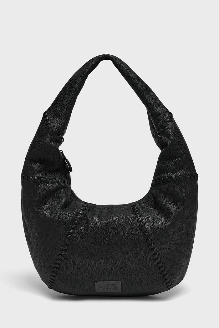 stitched emo purse