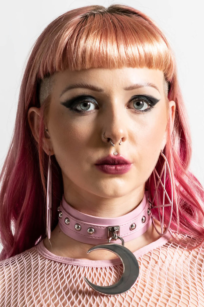 Lunar Daze Choker [PASTEL PINK]