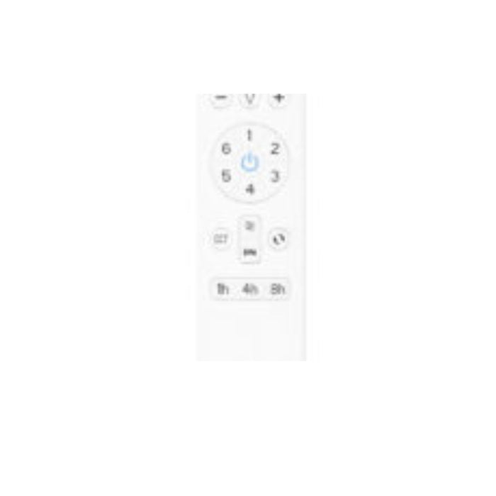 Remote Martec Quantum DC 1320mm With 24W Tricolour LED Light Matte Black MQDC1343MR - The Blue Space