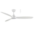 Martec Seaforth DC 1420mm Ceiling Fan with LED Light Matt White MDCS1433W - The Blue Space