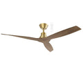 Martec Triumph DC 1320mm Ceiling Fan Antique Bronze/Walnut MDCT133AWN - The Blue Space
