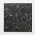 Single no Hand Matrix Black Marble Look Matte Porcelain Tile P3 200mm x 200mm 2AMIBKM - The Blue Space