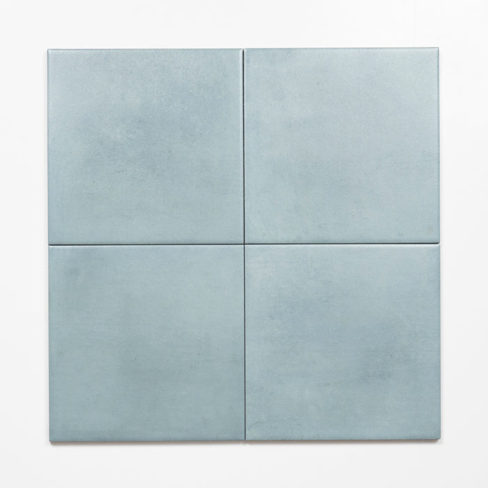 Pattern no Hand Meander Blue Porcelain Tile P3 200 x 200mm 2TIFBLM - The Blue Space