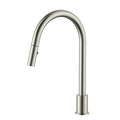 Meir Kitchen Hob Spout with Pull Out Nozzle - Brushed Nickel MS18-PVDBN - The Blue Space