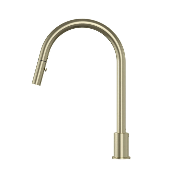 Side Meir Kitchen Hob Spout with Pull Out Nozzle - Tiger Bronze MS18-PVDBB - The Blue Space