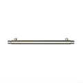 Meir Öppen Round Pull 200mm Cabinet Handle Brushed Nickel MRCH-1P20N-PVDBN - The Blue Space