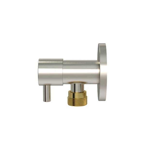 Side Meir Round Mini Stop Cistern Tap Brushed Nickel MP11PN-PVDBN - The Blue Space