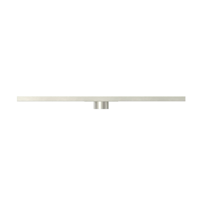 Side Meir Shower Channel Waste 900mm with Tile Insert - Brushed Nickel MP06F-T900-PVDBN - The Blue Space
