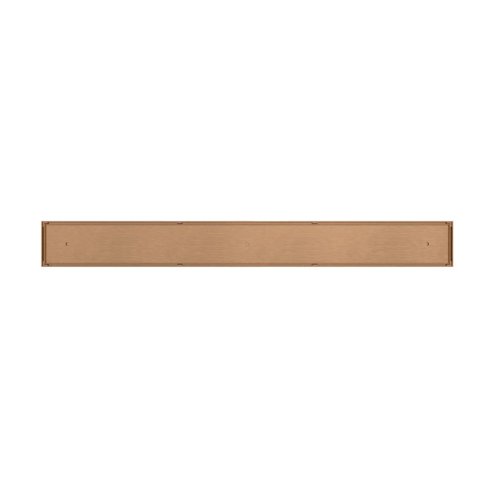 Top Meir Shower Channel Waste 900mm with Tile Insert - Lustre Bronze MP06F-T900-PVDBZ - The Blue Space