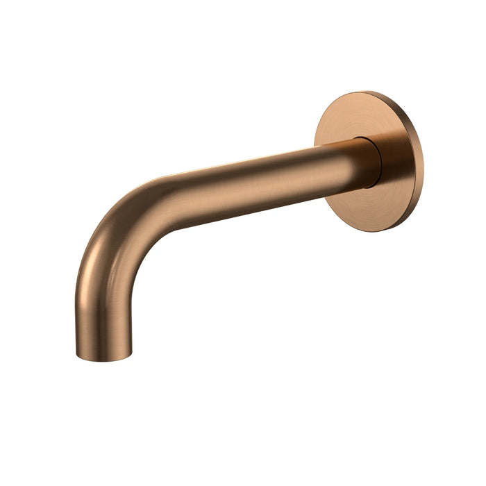 Meir Universal Round Curved Spout 170mm - Lustre Bronze MS05-170-PVDBZ - The Blue Space