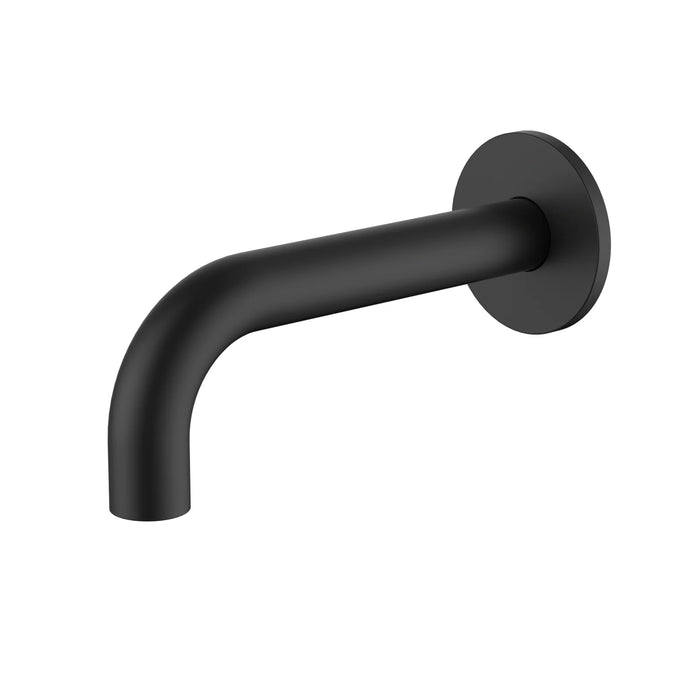 Meir Universal Round Curved Spout 170mm - Matte Black MS05-170 - The Blue Space