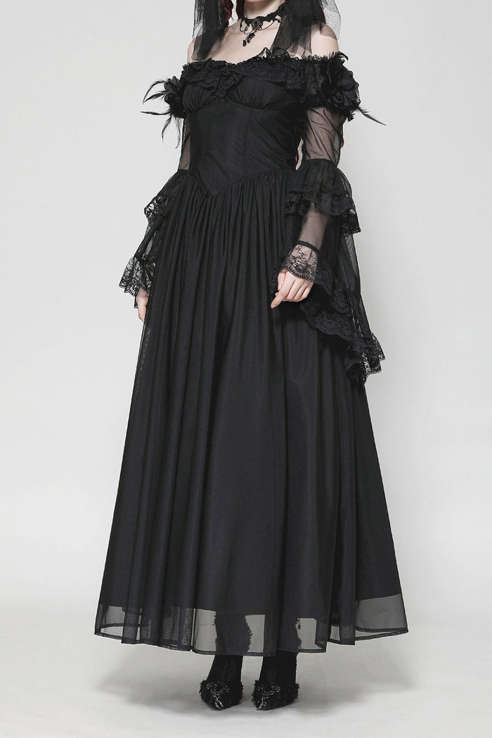 renaissance goth gown by dark in love
