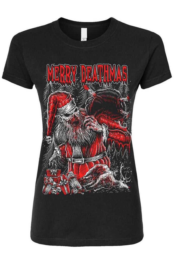 Merry Deathmas Christmas Tee [Multiple Styles Available]
