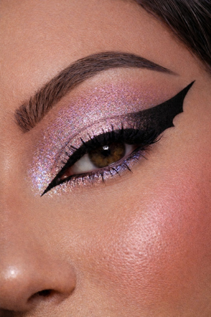 sparkley white eyeshadow