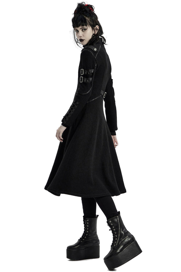 Midnight Militia Gothic Coat [BLACK]