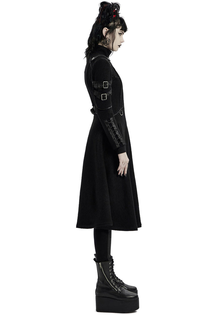 Midnight Militia Gothic Coat [BLACK]